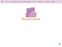 Tablet Screenshot of physiosaude.com